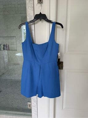 NWT - Adrianna Papell - Blue Romper